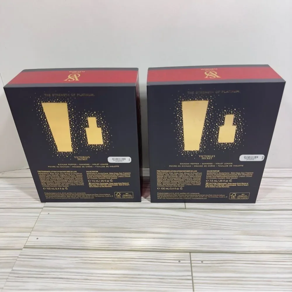 2 VS HIM PLATINUM SET NWT‎ MEN'S LOT BUNDLE